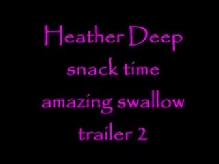 Heather çuň snack time agyz açdyrýan ýudmak trailer 2