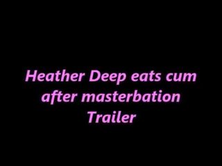 Heather çuň eats gutarmak next thing right after masterbation show trailer
