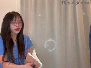 Creepy doc Convinces Young Medical expert Korean teenager to Fuck to Get Ahead